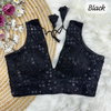 Rk Blouse Faux Georgette Party Wear Blouse Wholesale Shop In Surat